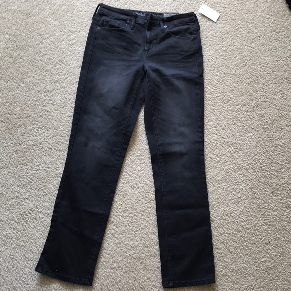 Brand new black wash jeans